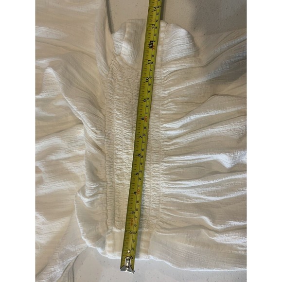 WATER WATER EVERY WEAR Swimsuit Cover-up sz M Cardigan Weave Over Waist Tie - Picture 4 of 16